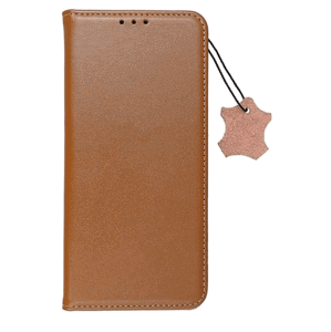 Diárové puzdro na Samsung Galaxy A33 5G Leather Forcell Smart Pro hnedé