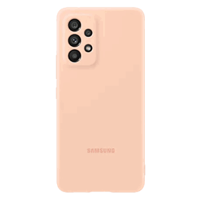 Silikónové puzdro na Samsung Galaxy A53 5G A536 Silicone Cover oranžové