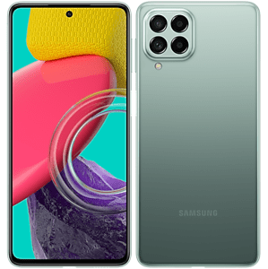 Samsung Galaxy M53 5G M536, 8/128 GB, Dual SIM, zelená - SK distribúcia