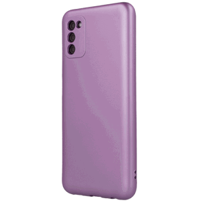 Plastové puzdro na Motorola Moto E30/E40/E20 Metallic fialové