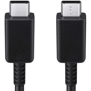 Kábel Samsung EP-DX510JBE, USB-C na USB-C 5A, 1.8m, čierny (Blister)