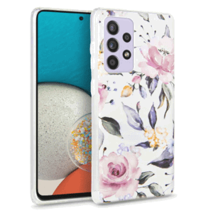 Silikónové puzdro na Samsung Galaxy A33 A336 5G Tech-protect  kvety