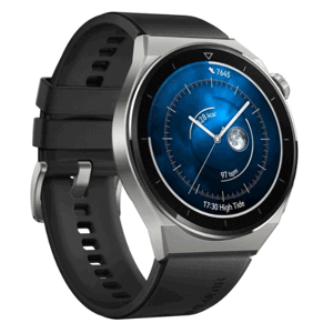 Smart hodinky Huawei GT3 Pro 46 mm Fluorelastomer Strap čierne