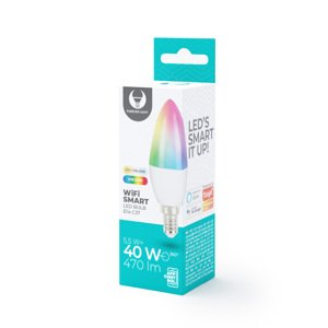 Forever LED Bulb E14 C37 5,5W RGB+CCT+DIM Tuya 470lm 230V