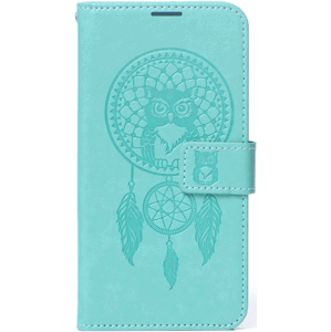 Diárové puzdro na Xiaomi Redmi 10C/Poco C40 MEZZO dreamcatcher zelené