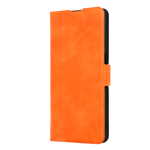 Diárové puzdro na Samsung Galaxy S22 5G G901 Smart Mono book oranžové