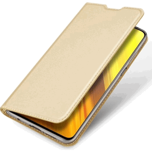 Diárové puzdro na Xiaomi Redmi 10C Dux Ducis Skin Pro zlaté