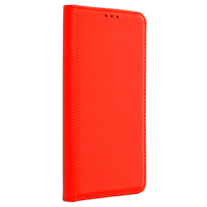 Diárové puzdro na Xiaomi Redmi 10C/Poco C40 Smart Book červené