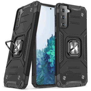 Odolné puzdro na Samsung Galaxy S1 G991 5G Ring Armor Rugged čierne