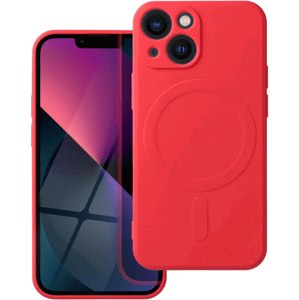 Silikónové puzdro na Apple iPhone 11 Silicone Mag Cover červené