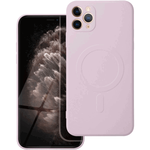 Silikónové puzdro na Apple iPhone 11 Pro Silicone Mag Cover ružové