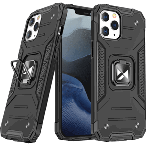 Odolné puzdro na Apple iPhone XR Ring Armor Rugged čierne