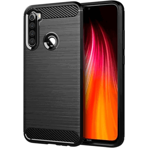 Silikónové puzdro na Xiaomi Redmi Note 8T Forcell Carbon čierne