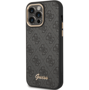 Plastové puzdro Guess na Apple iPhone 14 Pro GUHCP14LHG4SHK 4G Metal Camera Outline čierne