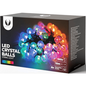 Osvetlenie Forever String Light LED CRYSTAL BALLS CB101 10m 100 balls 230V Multicolor
