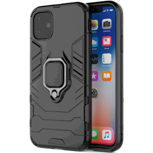 Odolné puzdro na Xiaomi 11T/11T Pro Ring Armor Rugged čierne