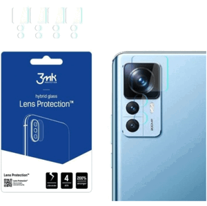 Tvrdené sklo na fotoaparát na Xiaomi 12T/12T Pro 3mk Hybrid Lens Protection