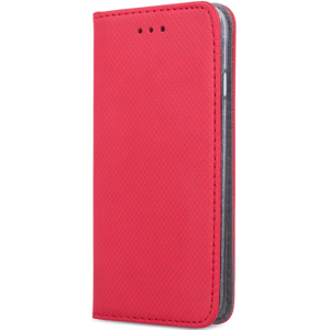 Diárové puzdro na Motorola Moto G62 5G Smart Magnet červené