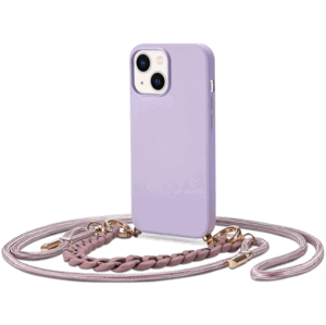 Silikónové puzdro na Apple iPhone 11 Tech-Protect Icon Chain fialové