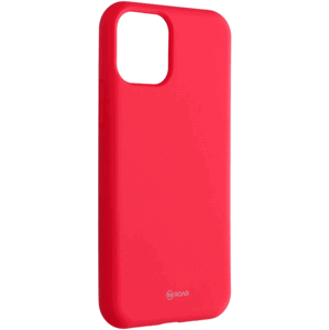 Silikónové puzdro na Apple iPhone 14 Roar Colorful Jelly hot pink