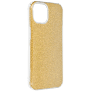 Silikónové puzdro na Apple iPhone 14 Plus Forcell Shining zlaté