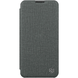 Diárové puzdro na Apple iPhone 14 Pro Max Nillkin Qin Book Pro Cloth sivé
