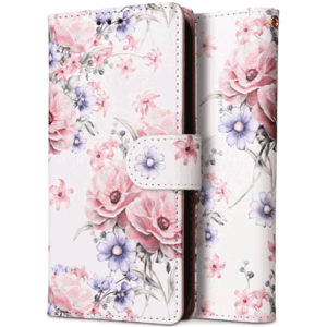 Diárové puzdro na Samsung Galaxy A23 5G A236 Tech-Protect Wallet Blossom Flower