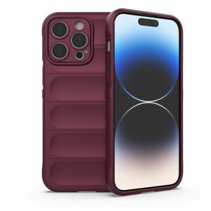 Magic Shield Case obal, iPhone 14 Pro Max, vínová