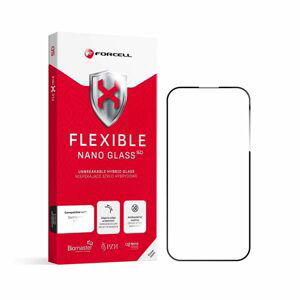 Forcell Flexible 5D Full Glue hybridné sklo, Samsung Galaxy S23 Ultra, čierne