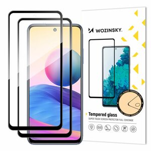 Wozinsky 2x 5D Tvrdené sklo, Xiaomi Redmi Note 10 5G / Poco M3 Pro, čierne