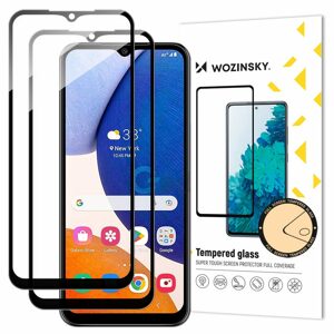 Wozinsky 2x 5D Tvrdené sklo, Samsung Galaxy  A14 / A14 5G, čierne