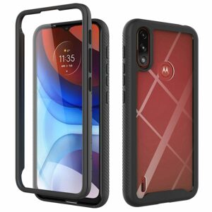 Techsuit Defense360 Pro + Ochranná fólia, Motorola Moto E7 Power / Moto E7i Power, čierny