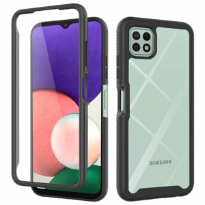 Techsuit Defense360 Pro + Ochranná fólia, Samsung Galaxy A22 5G, čierny