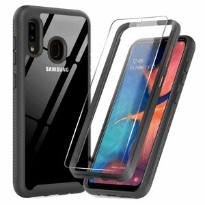 Techsuit Defense360 Pro + Ochranná fólia, Samsung Galaxy A20e, čierny