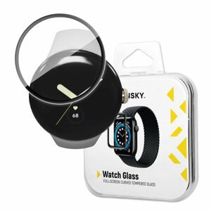 Wozinsky Watch Glass hybridné sklo, Google Pixel Watch, čierne