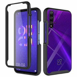 Techsuit Defense360 Pro + Ochranná fólia, Huawei Nova 5T / Honor 20, čierny