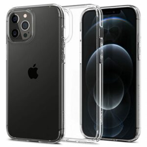 Spigen Ultra hybrid kryt na mobil, iPhone 12/12 Pro, číry