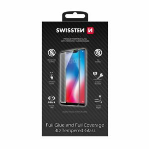 Swissten Ultra durable 3D Full Glue Ochranné tvrdené sklo, Samsung Galaxy A12, čierné