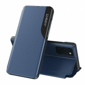 Eco Leather View Case, Samsung Galaxy A72, modré