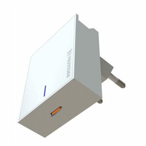 Swissten sieťový adaptér power delivery 3,0, USB - C, 18W, biela