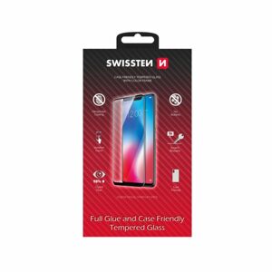 Swissten Full Glue, Color frame, Case friendly, Ochranné tvrdené sklo, VIVO Y70, čierne