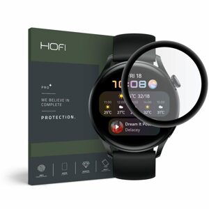 Hofi Hybrid Tvrdené sklo, Huawei Watch 3 46mm, černé
