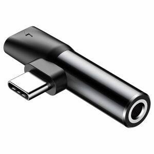 Adaptér USB-C - USB C a Jack 3,5 mm, čierny (CATL41-01)