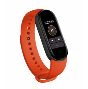 Smart Band M6, červený