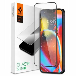 Spigen Glass FC Tvrdené sklo, iPhone 13 Pro MAX, čierne
