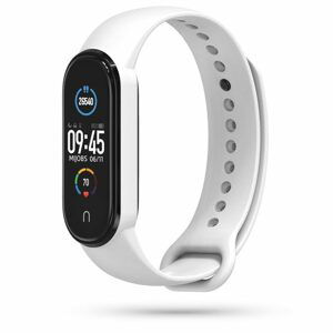 Tech-Protect IconBand Xiaomi Mi Smart Band 5 / 6 / 6 NFC, biely