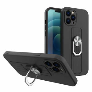 Obal Ring Case, iPhone 12 Pro Max, čierny