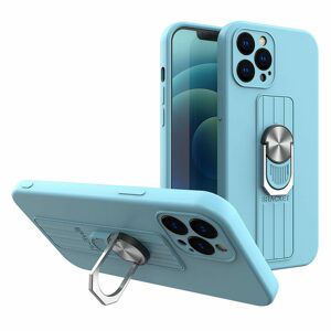 Obal Ring Case, iPhone 13 Mini, svetlo modrý