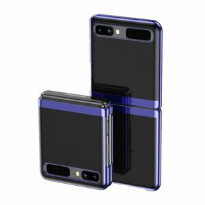 Plating Case pouzdro pro Samsung Galaxy Z Flip, modrý