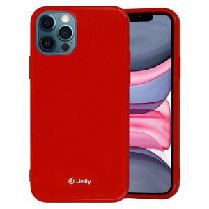 Jelly case iPhone 13 Pro, červený